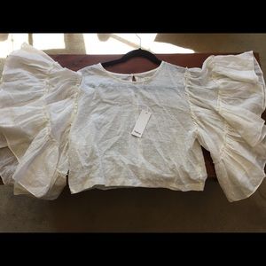 Cute and white blouse
